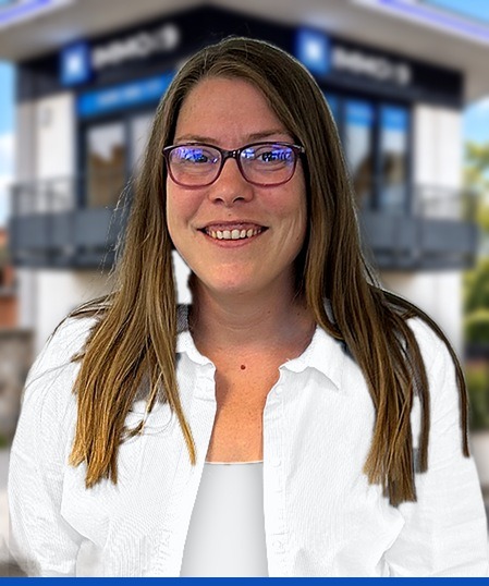 Mégane Dehaen, office manager chez IMMO-9